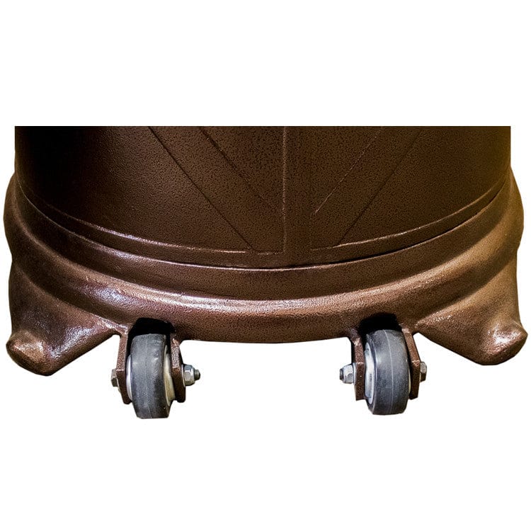 87" Hammered Bronze Cast Aluminum Patio Heater - Outdoor Art Pros