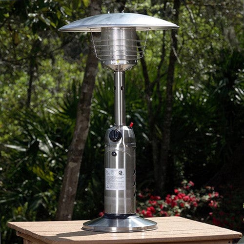 Stainless Steel Tabletop Patio Heater - Outdoor Art Pros