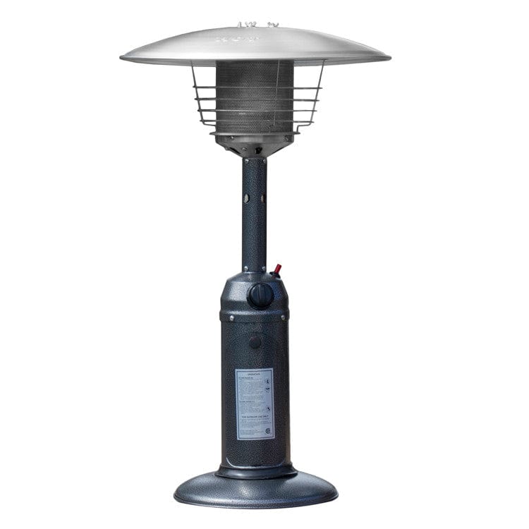 Hammered Silver Tabletop Patio Heater - Outdoor Art Pros