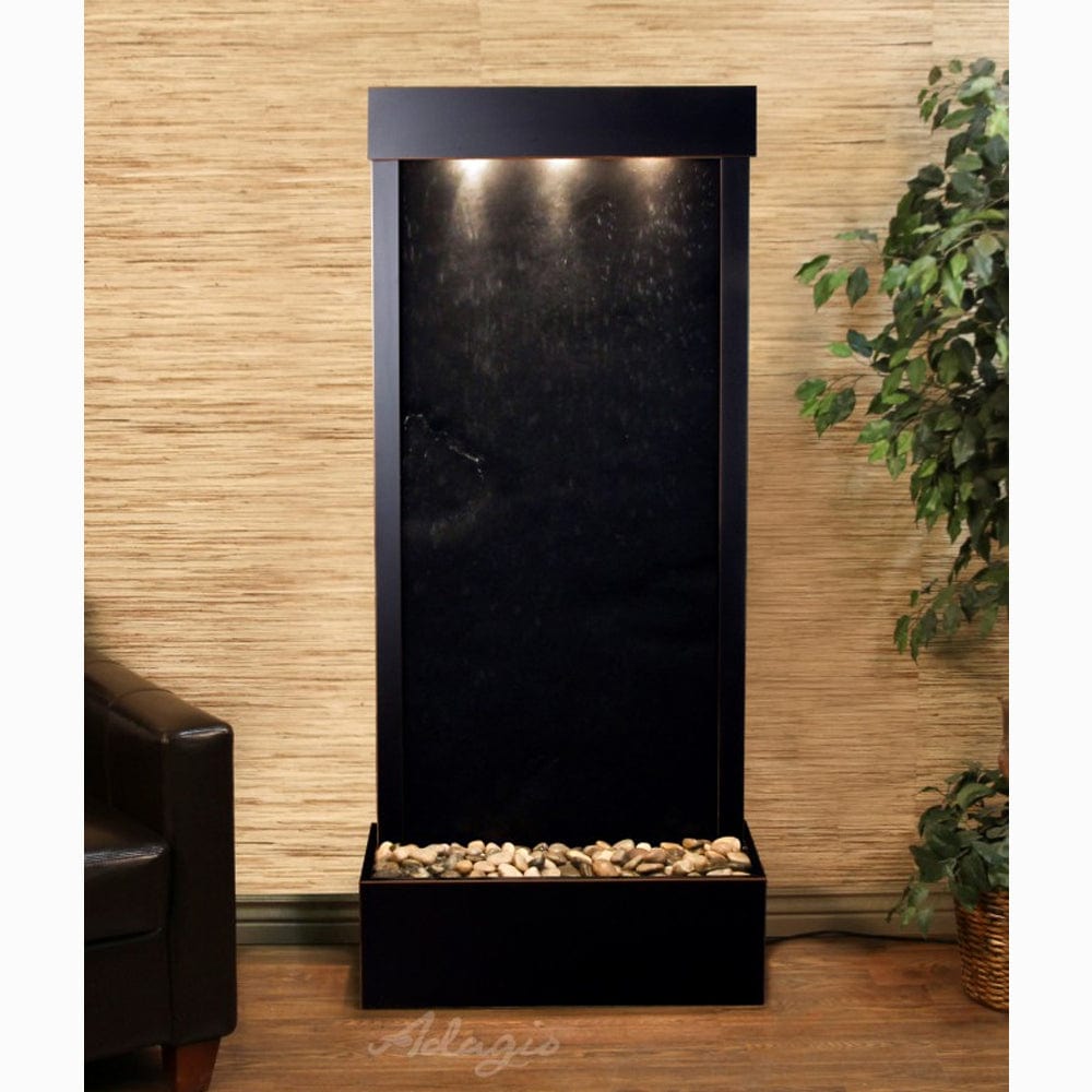 HarmonyRiver_FlushMountedTowardsRearOfTheBase_-BlackFeatherStone-BlackenedCopper-White - Outdoor Art Pros