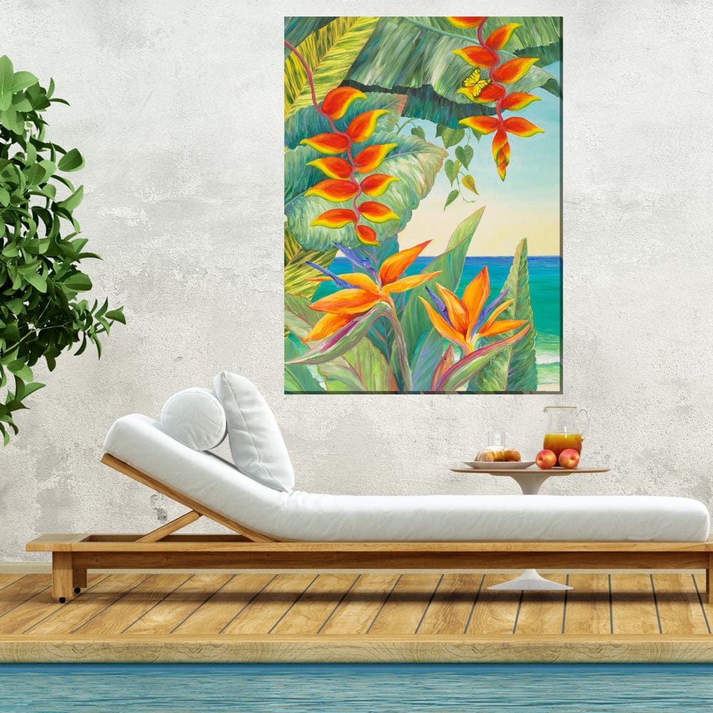 Hot Tropic #1 Outdoor Canvas Art - Outdoor Art Pros