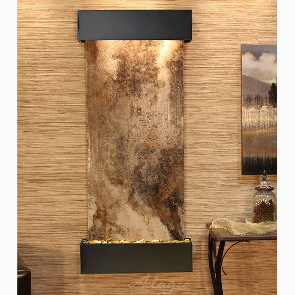 Inspiration_Falls_Magnifico_Travertine_Blackened_Copper_Squared_Corners - Outdoor Art Pros