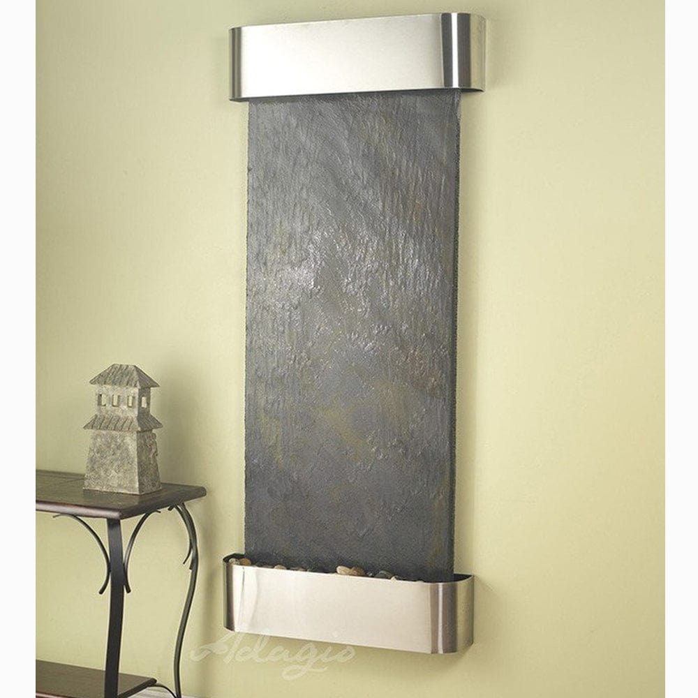 Inspiration_Falls_Rajah_Slate_with_Stainless_Steel_Trim_and_Round_Corners - Outdoor Art Pros