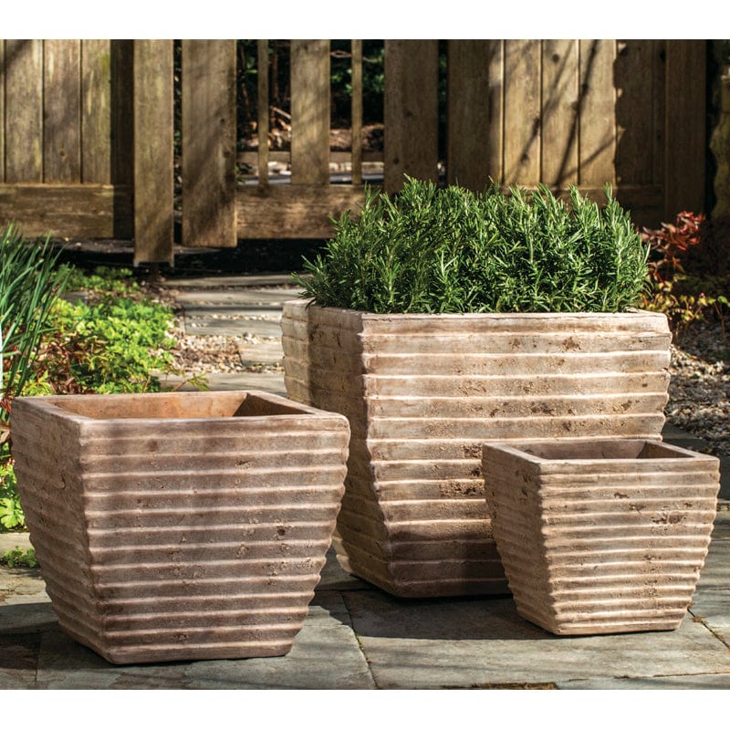 Ipanema Square Planter Nested Set of 3 | Terra Cotta Collection
