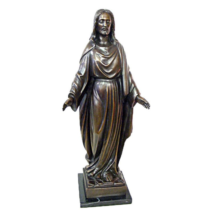 Brass Baron Jesus Religious Garden Statue - Brass Baron - Outdoor Art Pros