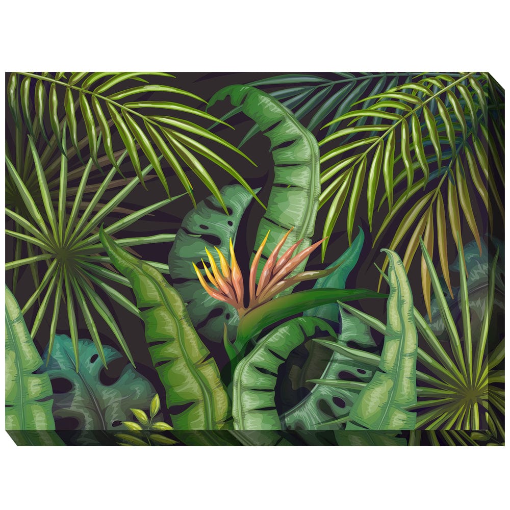 Jungle Bird Outdoor Canvas Art - Outdoor Art Pros