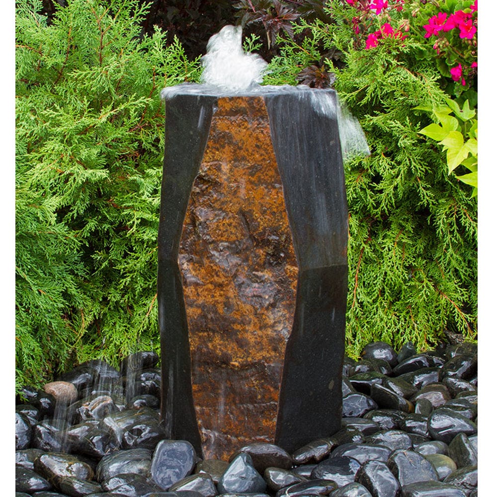 Kazan Stone Outdoor Fountain - Outdoor Fountain Pros