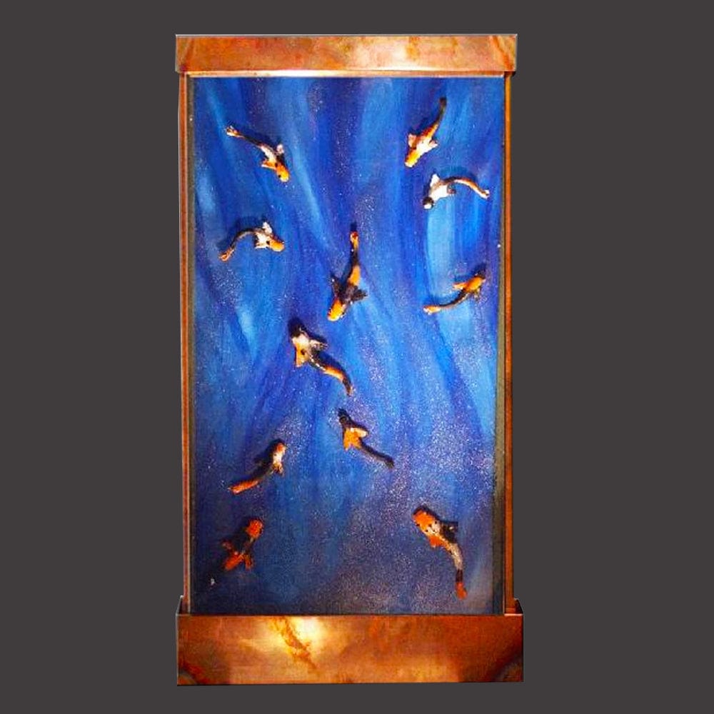 Koi Wall Fountain - Outdoor Art Pros