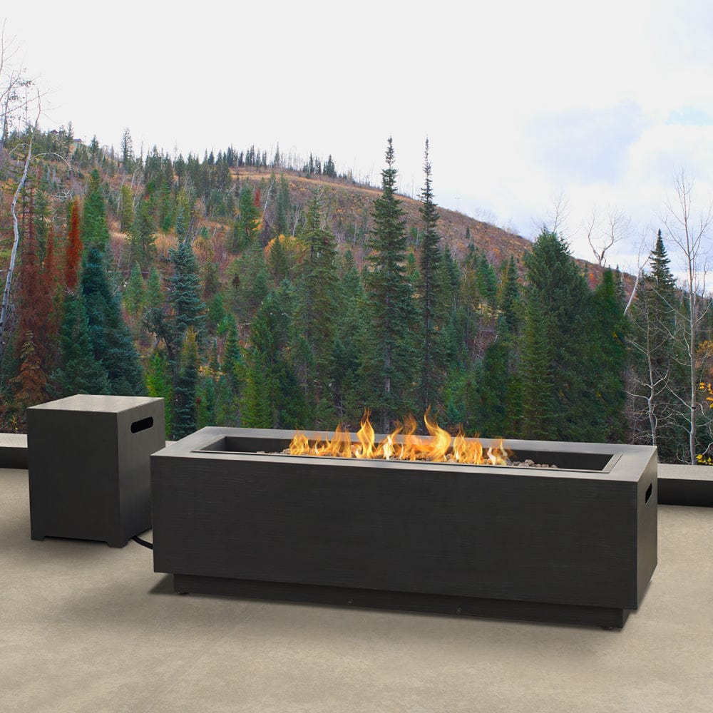 Lanesboro LP Fire table with NG Conversion Kit - Outdoor Art Pros