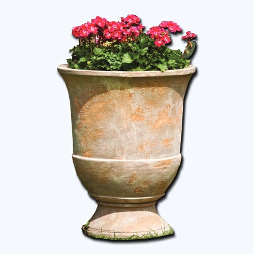 Lipari Urn -Set of 2 in Antico Terra Cotta Finish