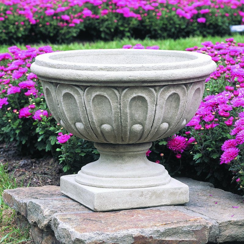 Longwood Fluted Urn Garden Planter - Outdoor Art Pros