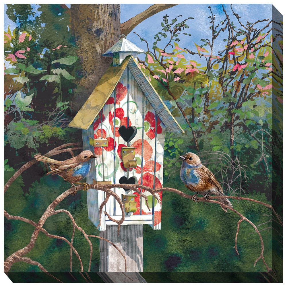 Lovenest Outdoor Canvas Art - Outdoor Art Pros