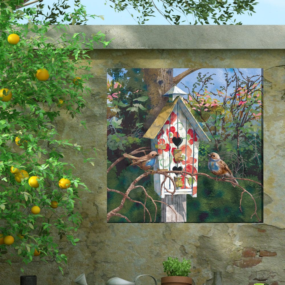 Lovenest Outdoor Canvas Art - Outdoor Art Pros