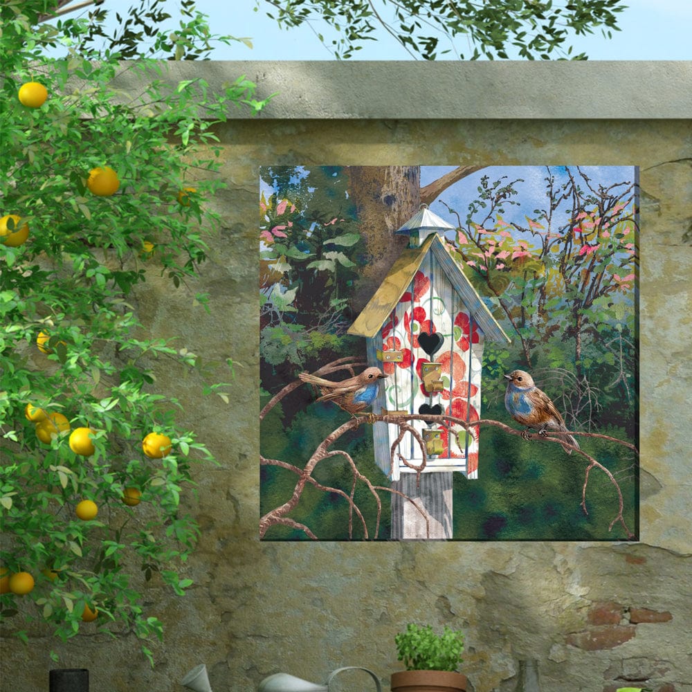 Lovenest Outdoor Canvas Art - Outdoor Art Pros