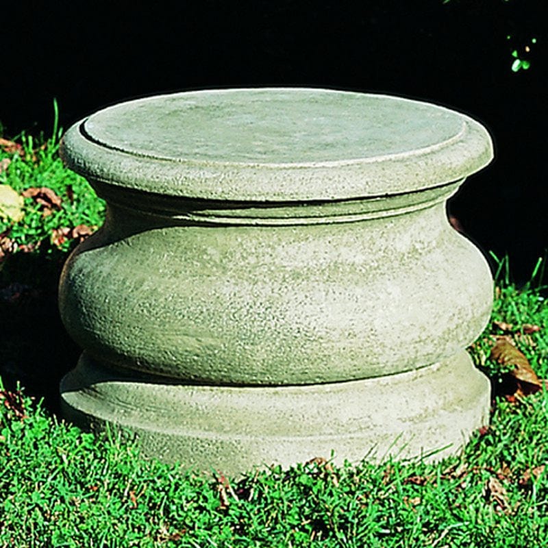 Low Round Plain Garden Pedestal