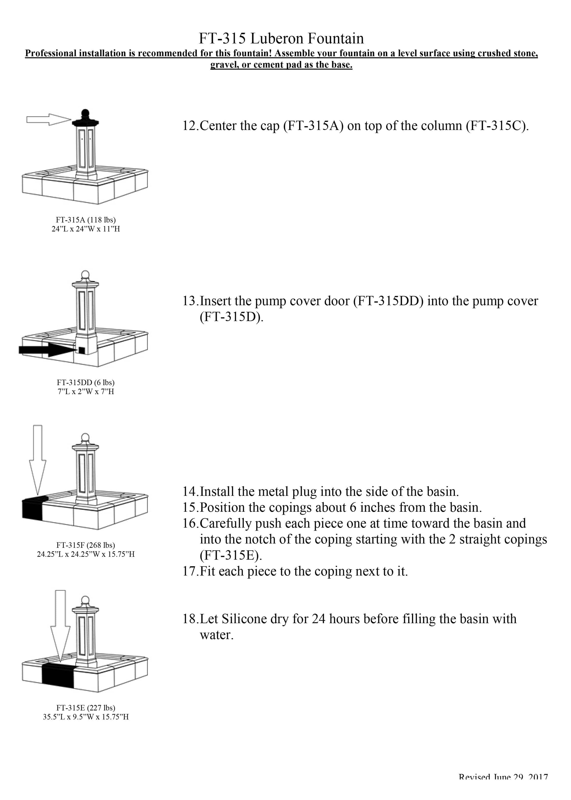 Luberon Estate Outdoor Fountain - Outdoor Art Pros