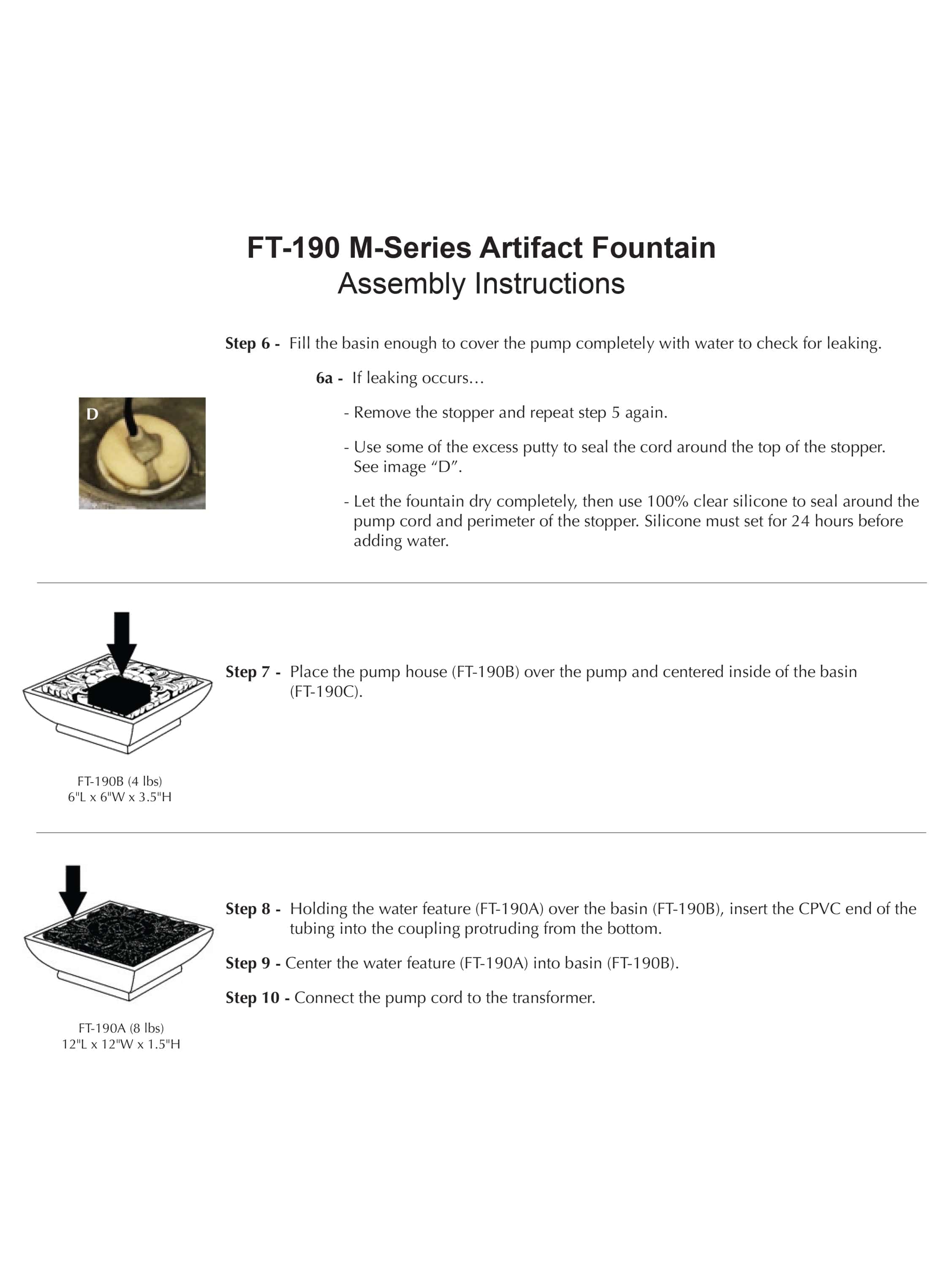 M-Series Artifact Outdoor Water Fountain - Outdoor Art Pros