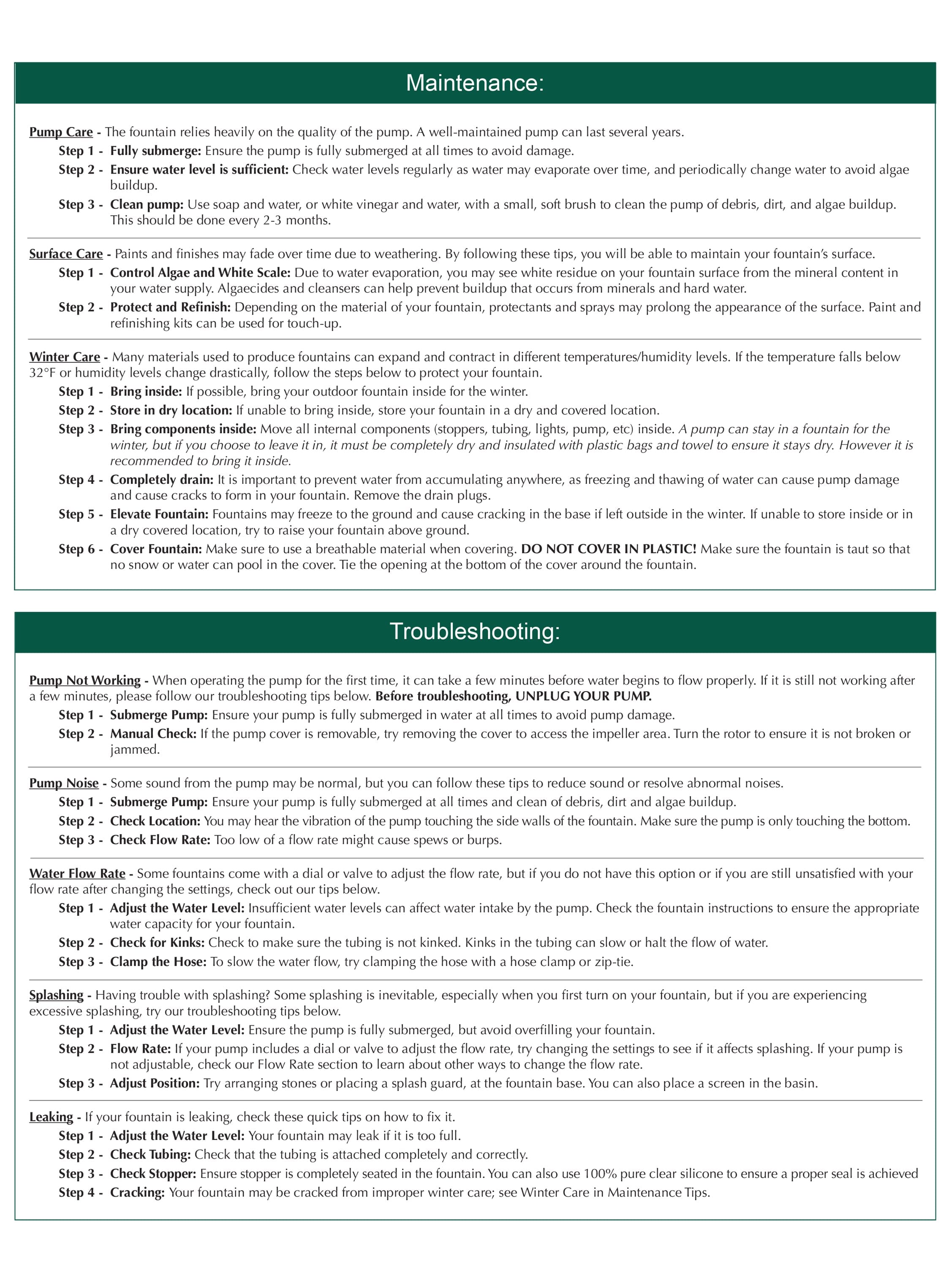 M-Series Escala Modern Outdoor Water Fountain - Outdoor Art Pros