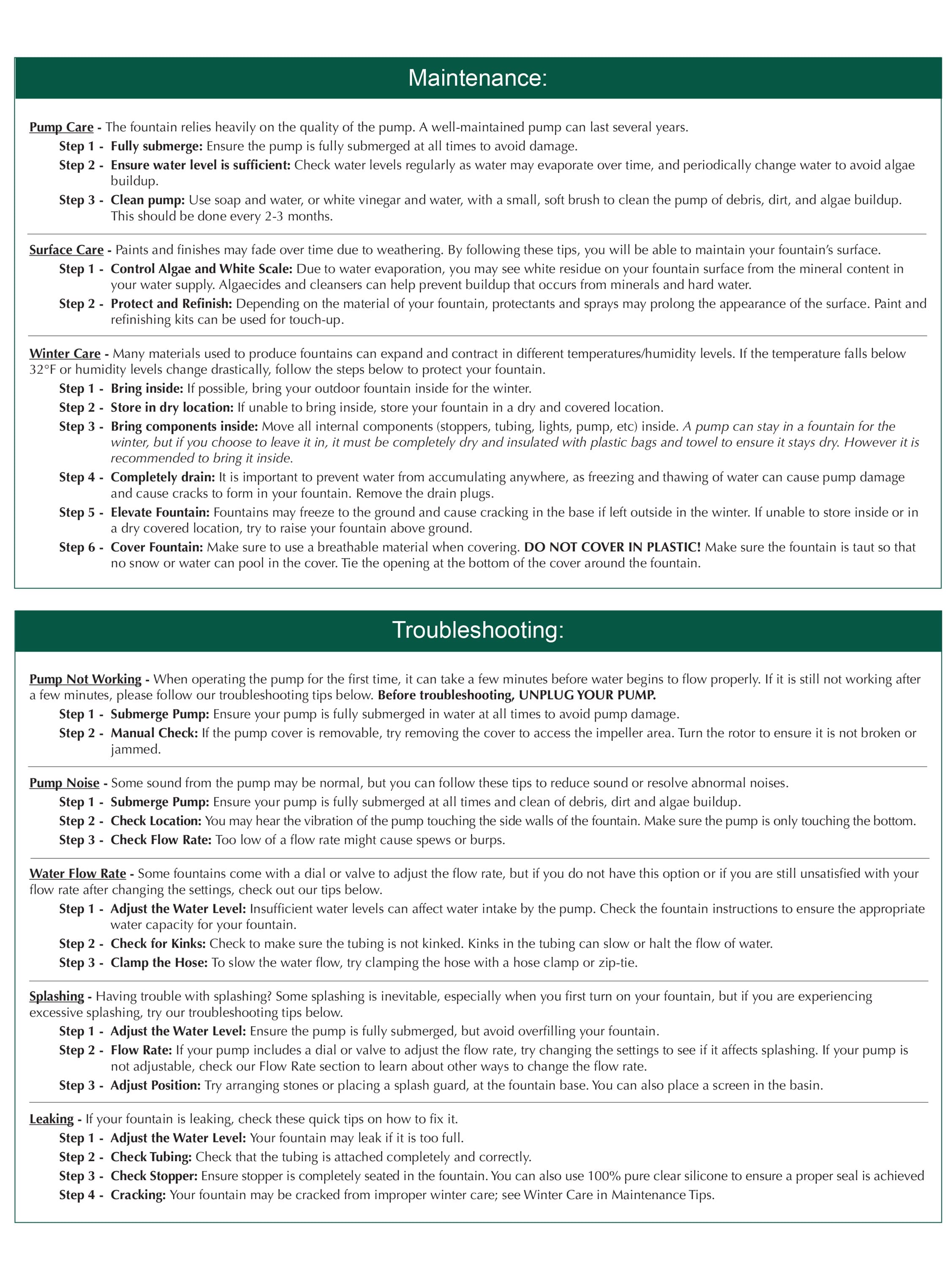 M-Series Platia Cast Stone Tabletop Garden Fountain - Outdoor Art Pros