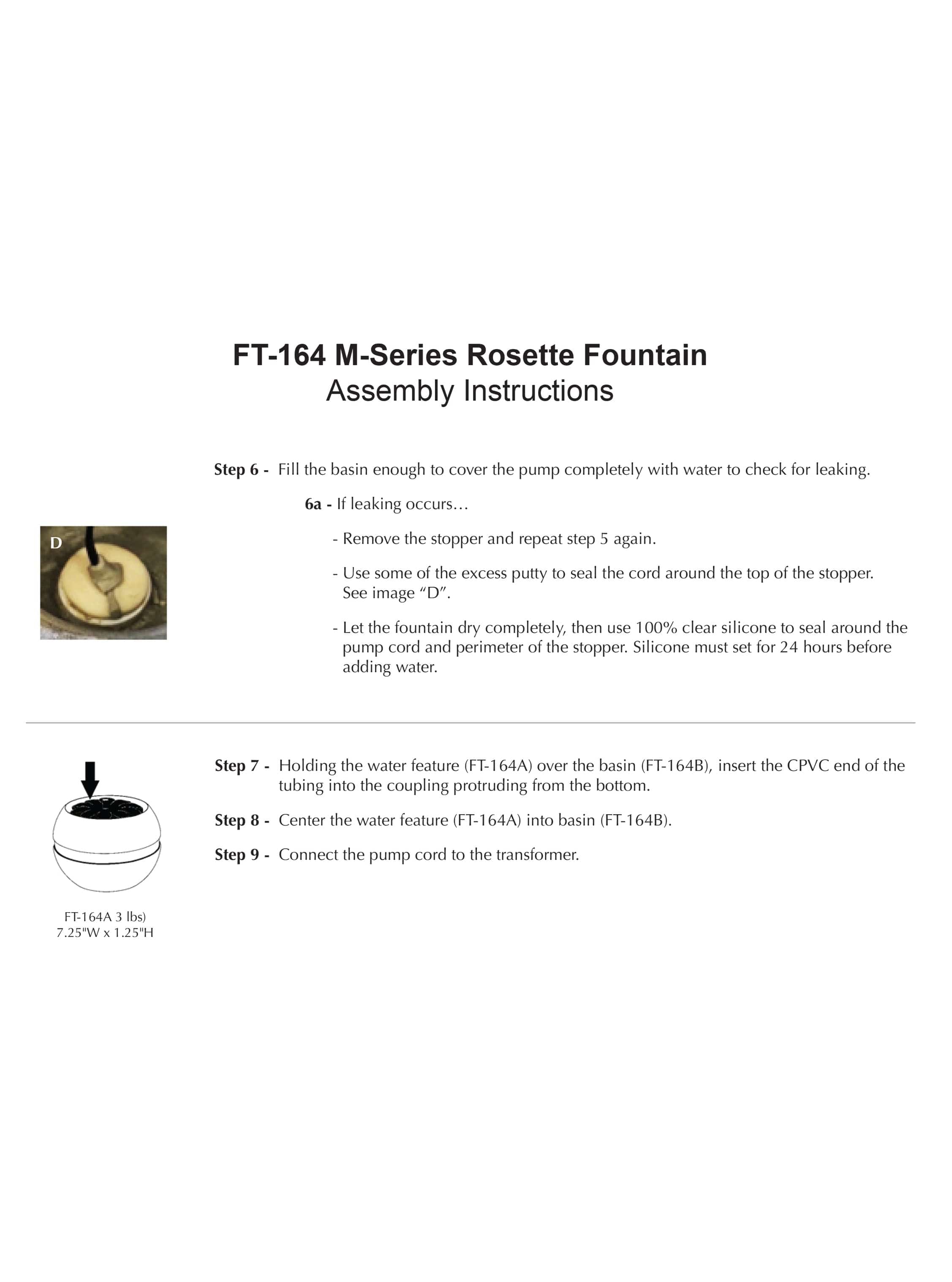 M-Series Rosette Garden Fountain - Outdoor Art Pros