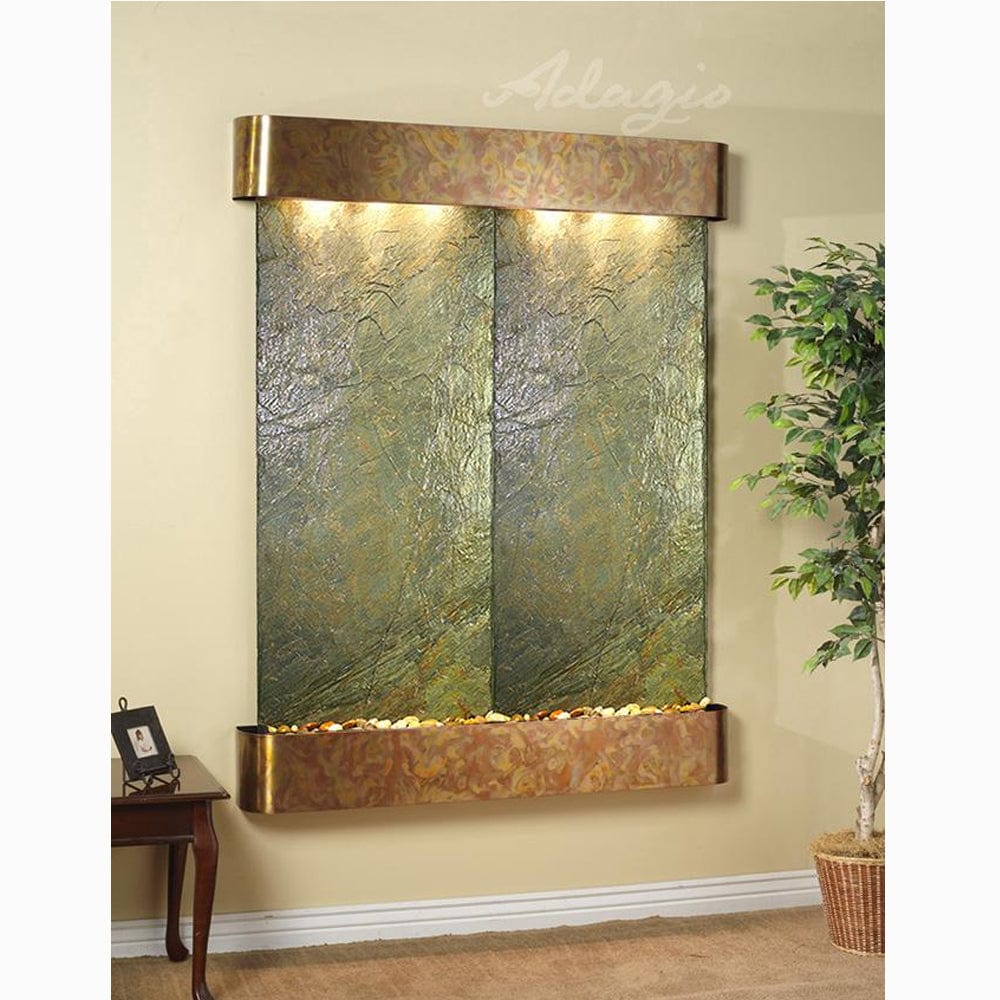 Majestic-River-Green-Slate-Rustic-Copper-Rounded-Corners - Outdoor Art Pros