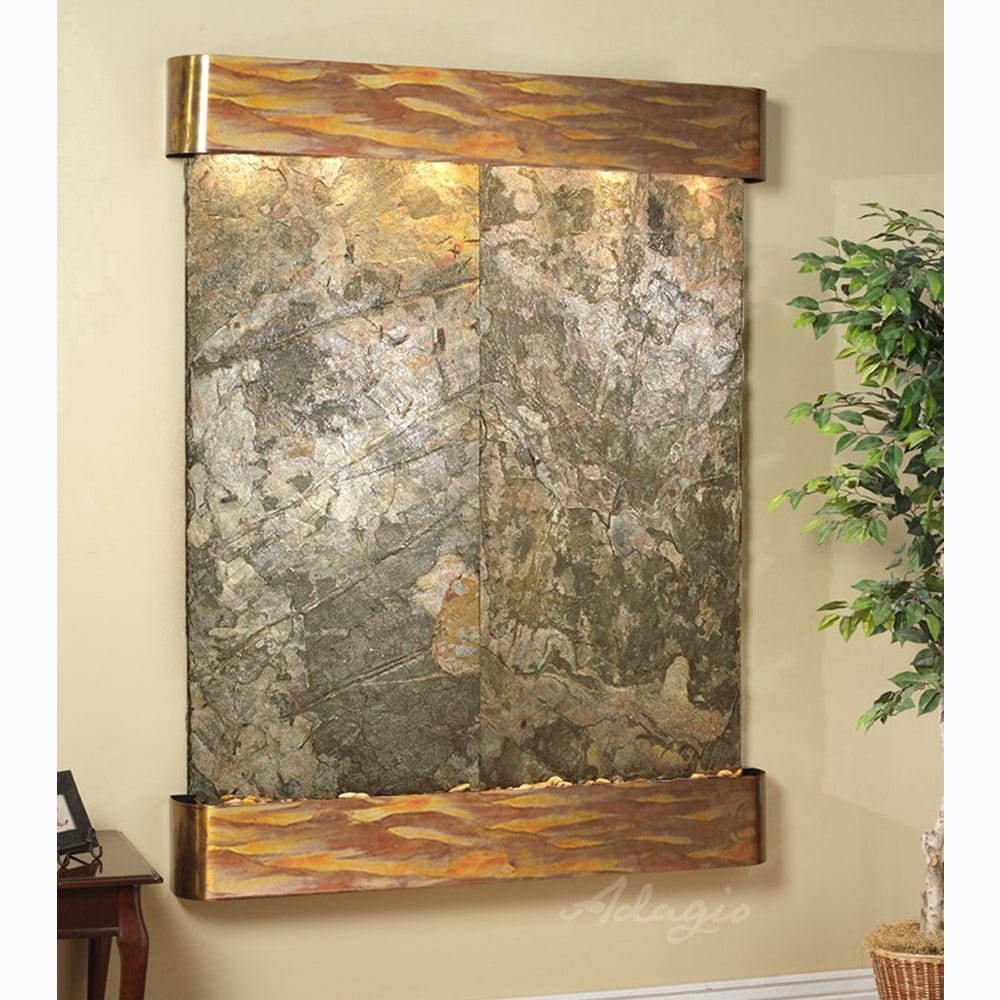 Majestic-River-Green-Slate-Rustic-Copper-Rounded-Corners - Outdoor Art Pros