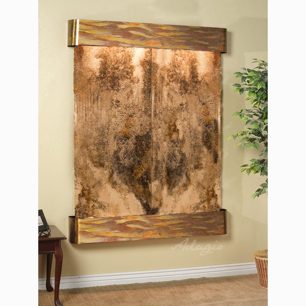 MajesticRiver-MagnificoTravertine-RusticCopper-RoundedCorners _ Outdoor Art Pros