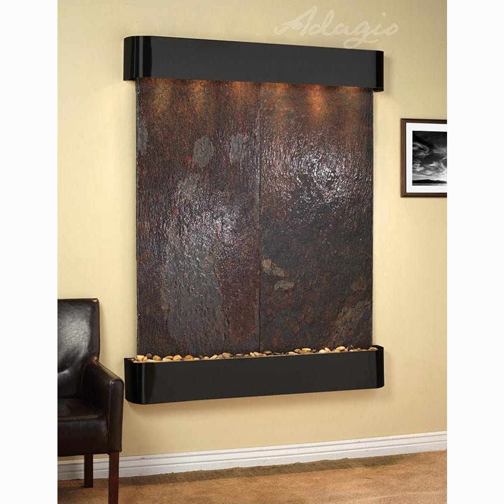 MajesticRiver-Multi-ColorSlate-BlackenedCopper-Rounded-Corners - Outdoor Art Pros