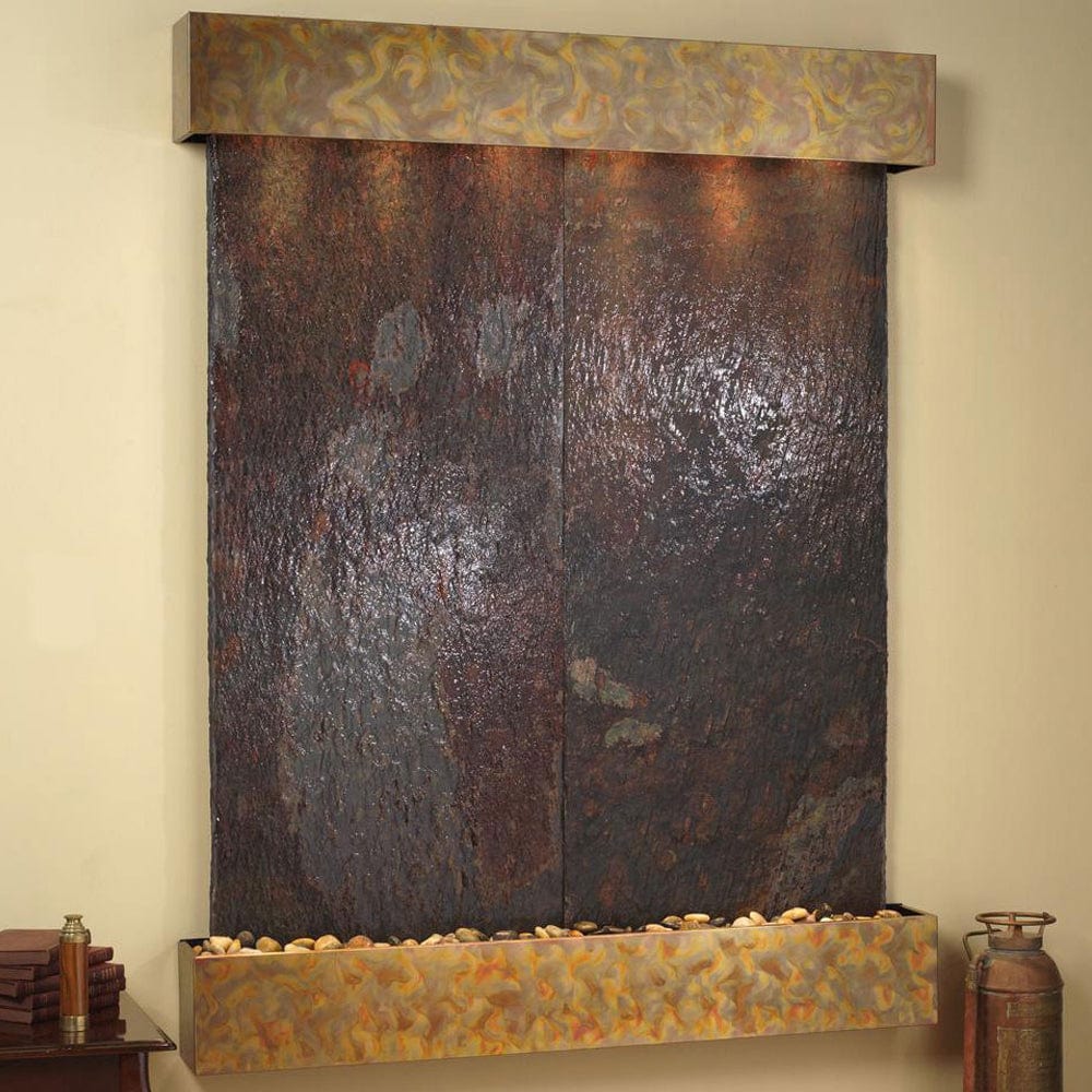 MajesticRiver-Multi-ColorSlate-RusticCopper-Squared-Corners - Outdoor Art Pros