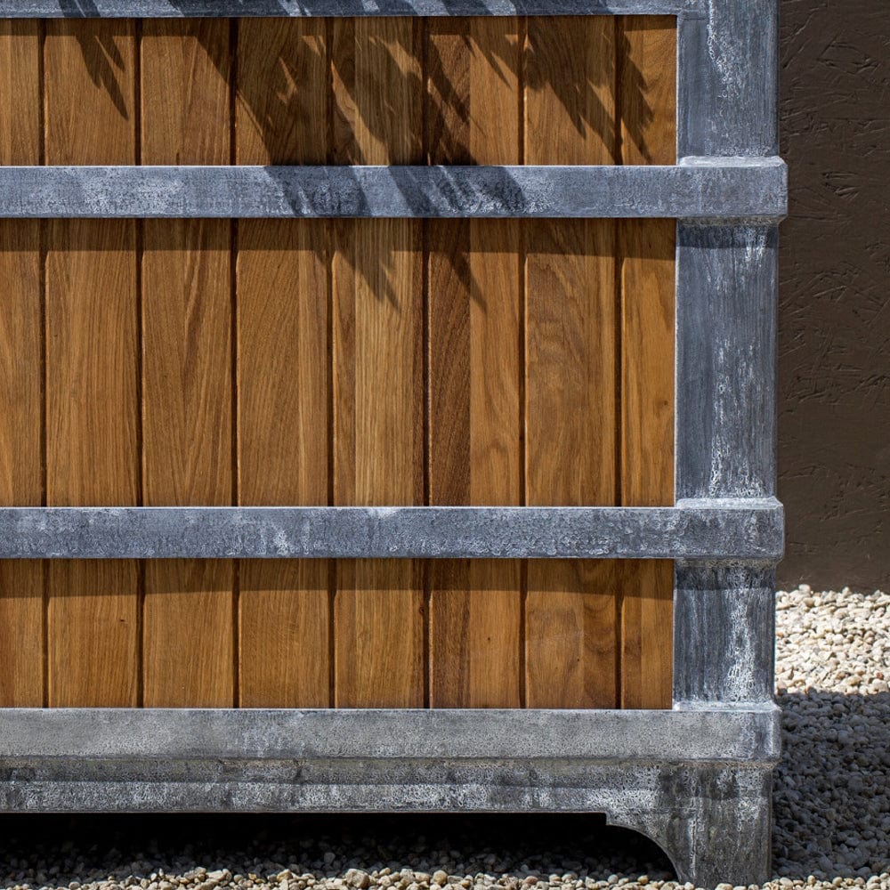 Manoir Oak Rectangle Planter - Outdoor Art Pros