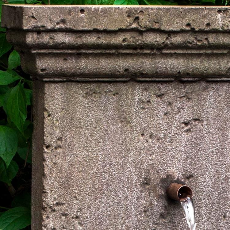 Marais Wall Outdoor Fountain - Outdoor Art Pros