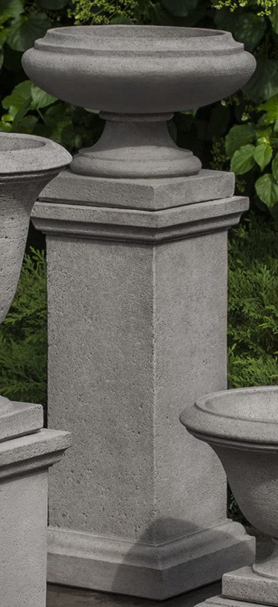 Marella Urn Garden Planter with Tall Wolcott Pedestal (NOT INCLUDED) - Outdoor Art Pros
