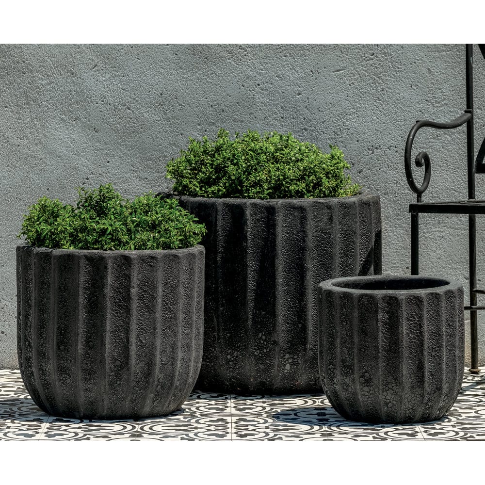 Maris Planter Set of 3 in Volcanic Coral - Outdoor Art Pros