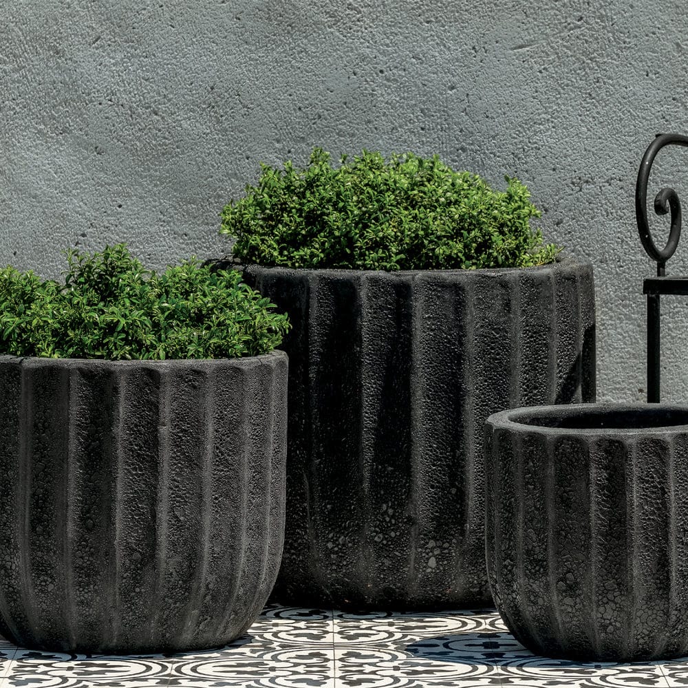 Maris Planter Set of 3 in Volcanic Coral - Outdoor Art Pros