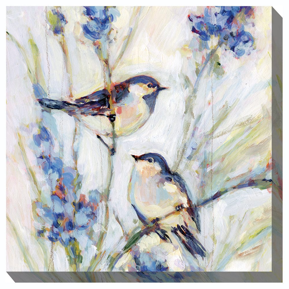 Meadow Blue No 2 Outdoor Canvas Art - Outdoor Art Pros