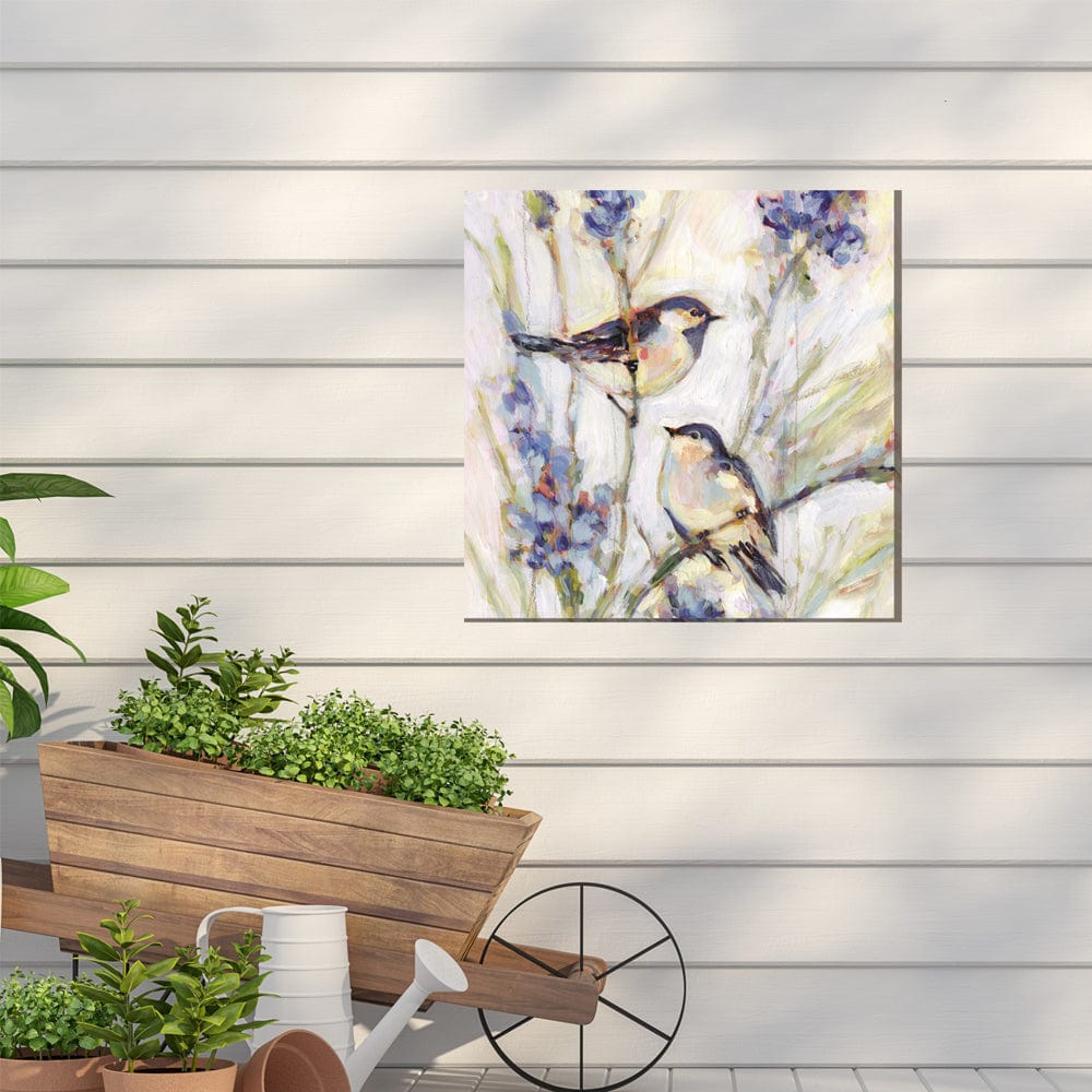 Meadow Blue No 2 Outdoor Canvas Art - Outdoor Art Pros