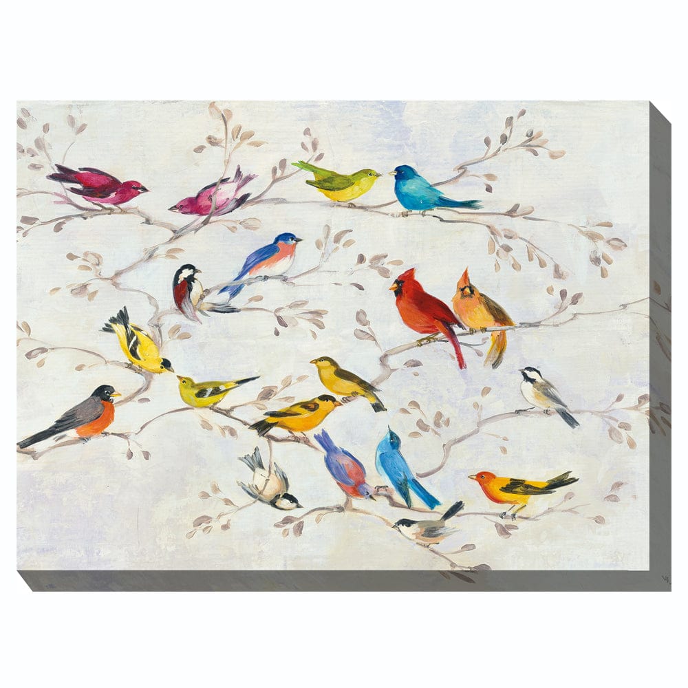 Meet & Greet Outdoor Canvas Art - Outdoor Art Pros