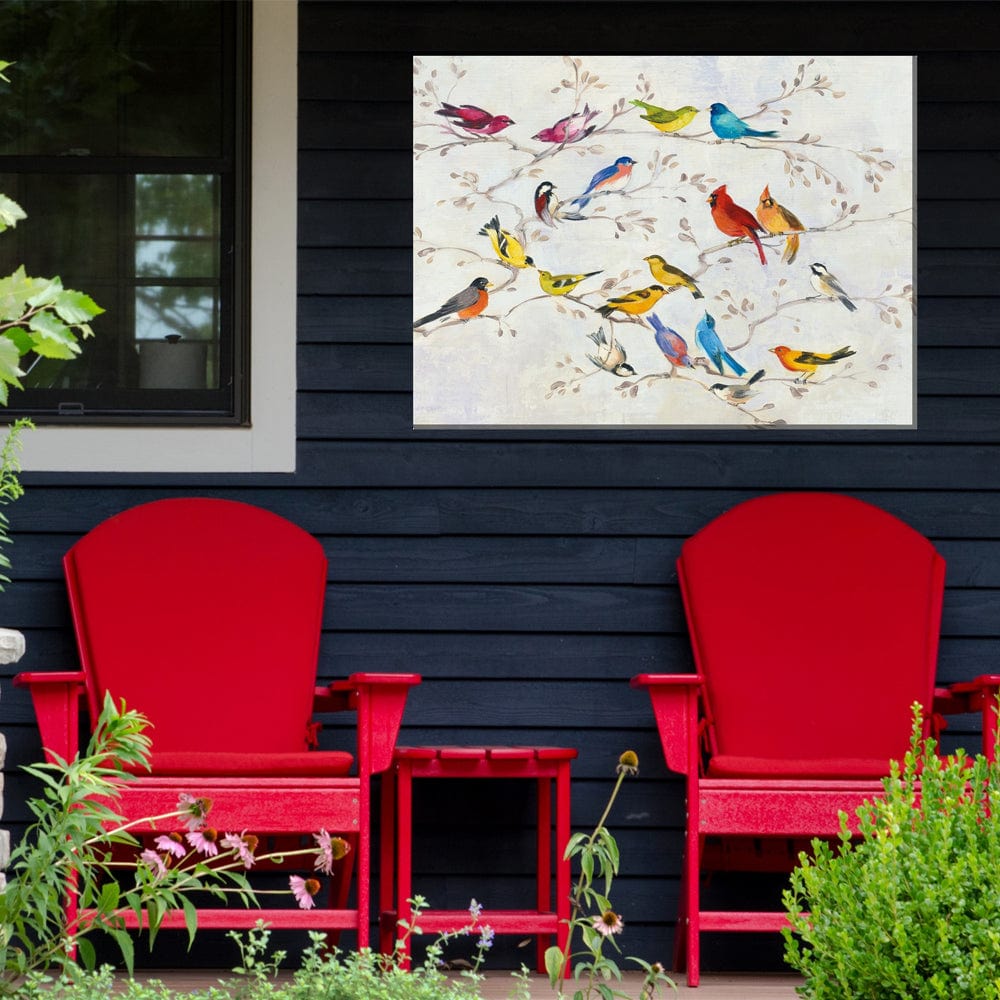 Meet & Greet Outdoor Canvas Art - Outdoor Art Pros