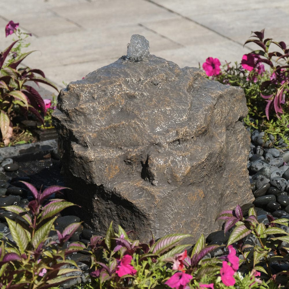 Mini Mountain Spring Stone Garden Fountain - Outdoor Art Pros