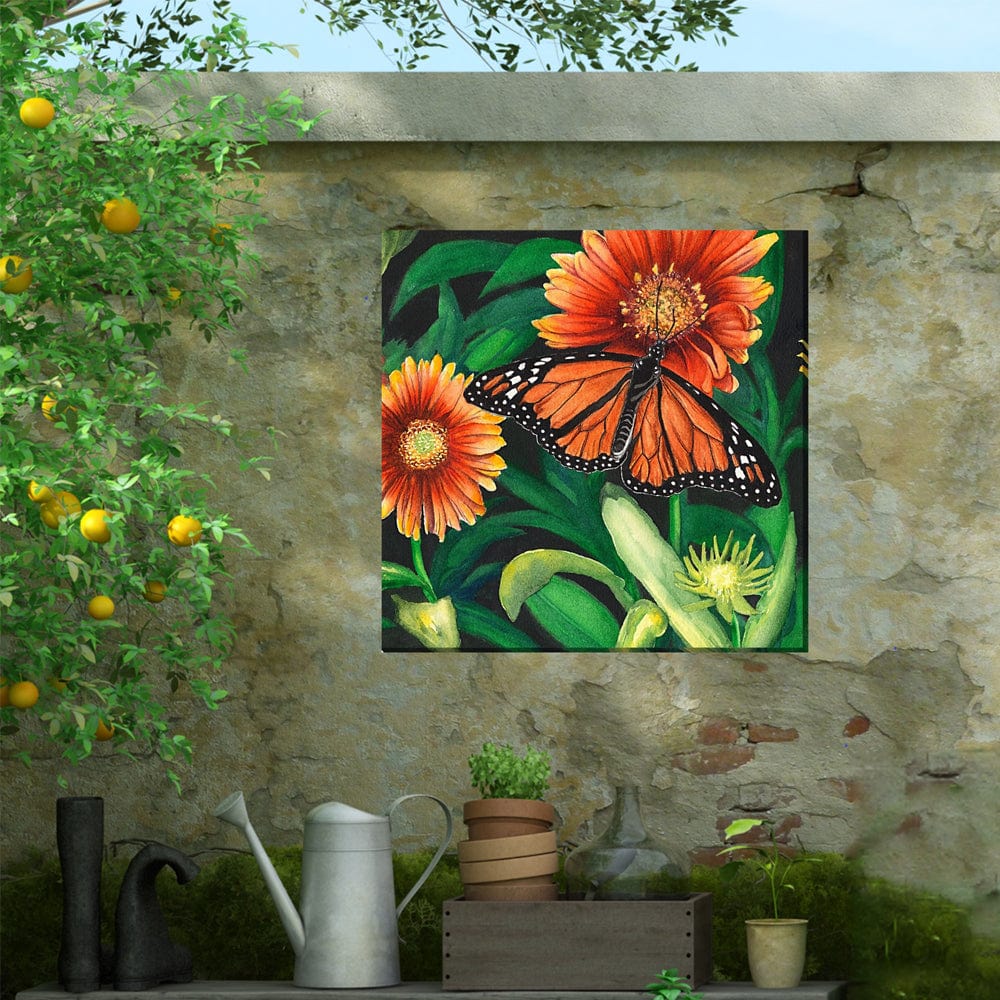 Monarch Outdoor Canvas Art - Outdoor Art Pros