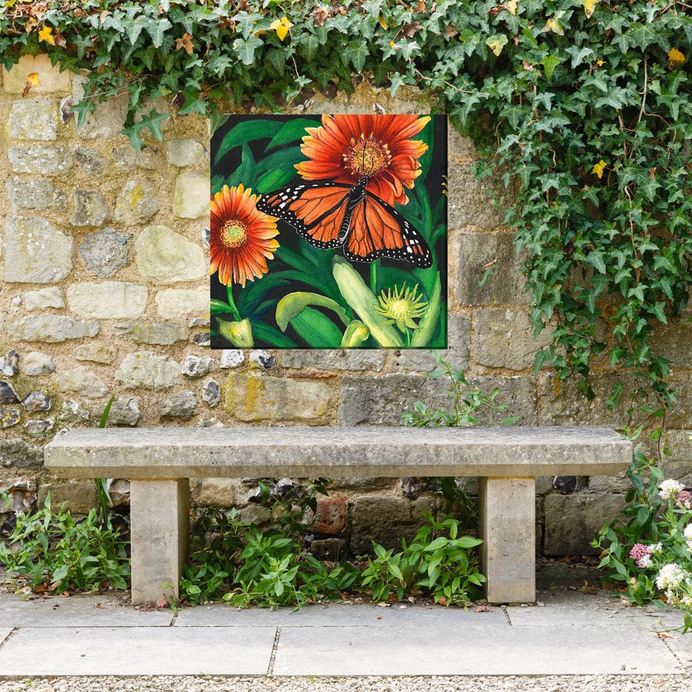 Monarch Outdoor Canvas Art - Outdoor Art Pros