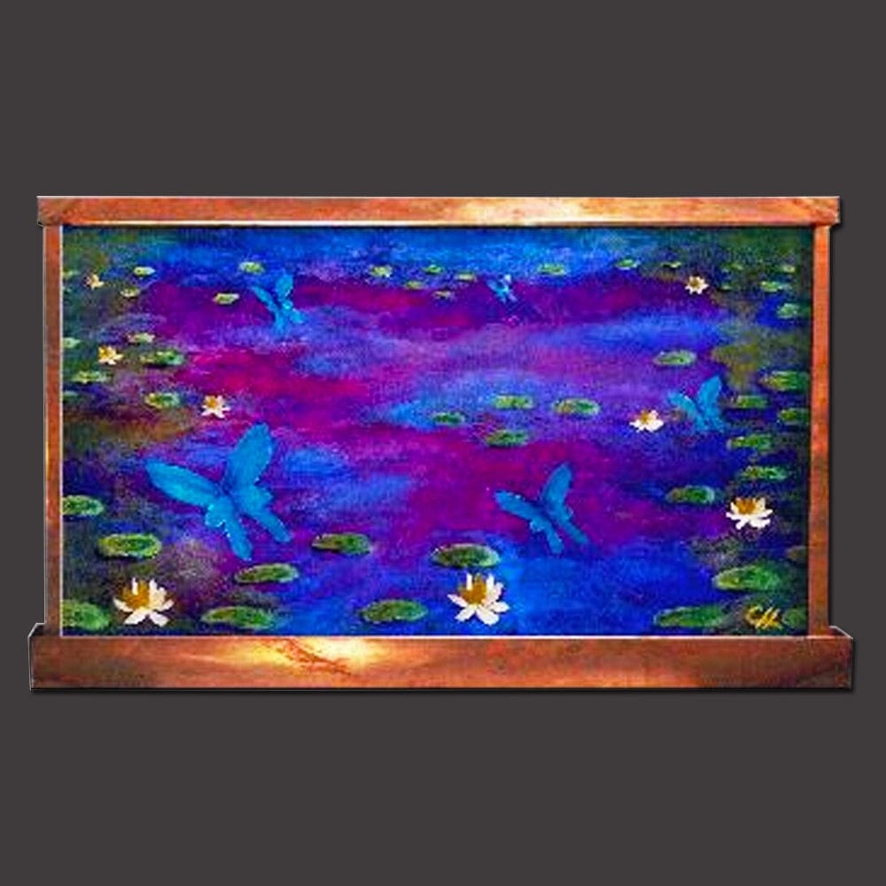 Monet's Dream Wall Fountain -Outdoor Art Pros