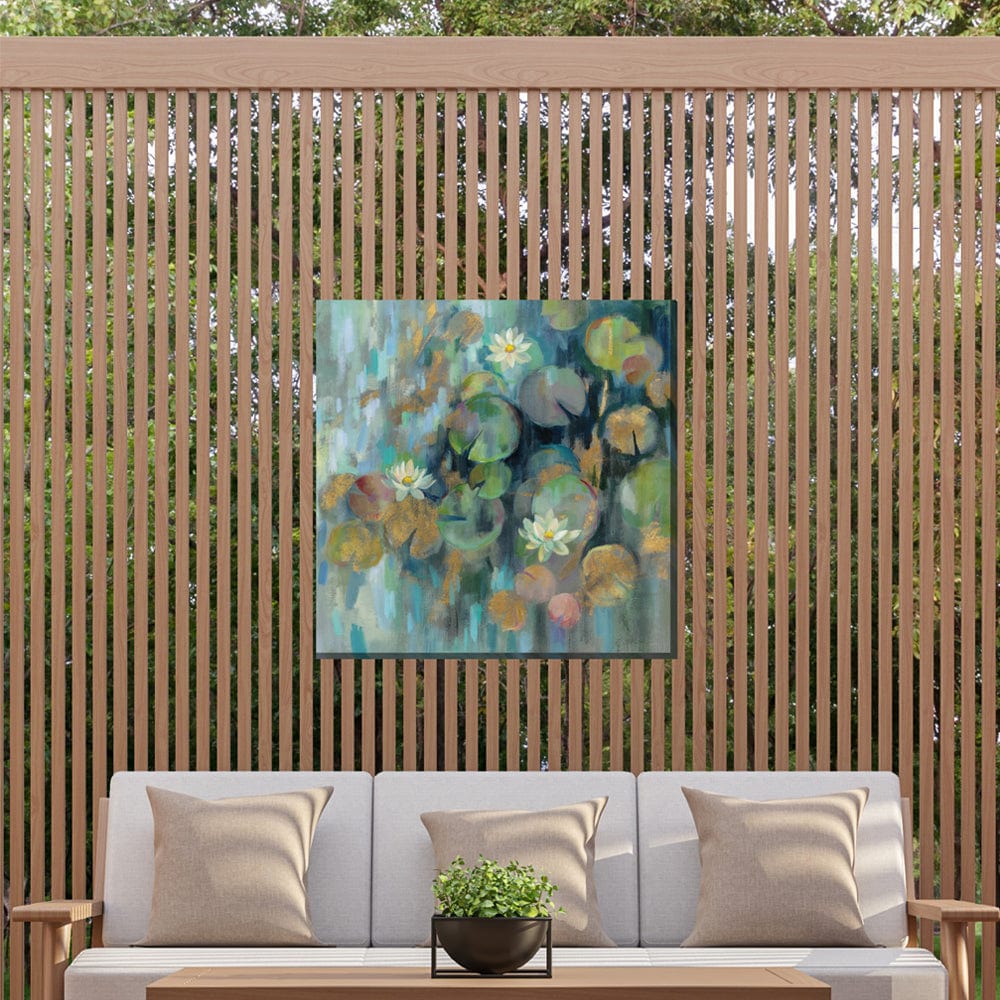 Mystic Pond Outdoor Canvas Art - Outdoor Art Pros