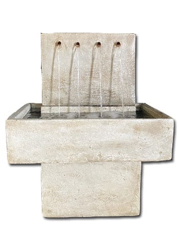 Mystic Streams Modern Water Fountain - Outdoor Art Pros