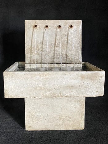 Mystic Streams Modern Water Fountain - Outdoor Art Pros