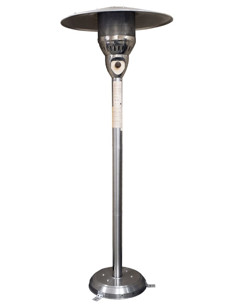 85" Natural Gas Outdoor Patio Heater in Stainless Steel - Outdoor Art Pros
