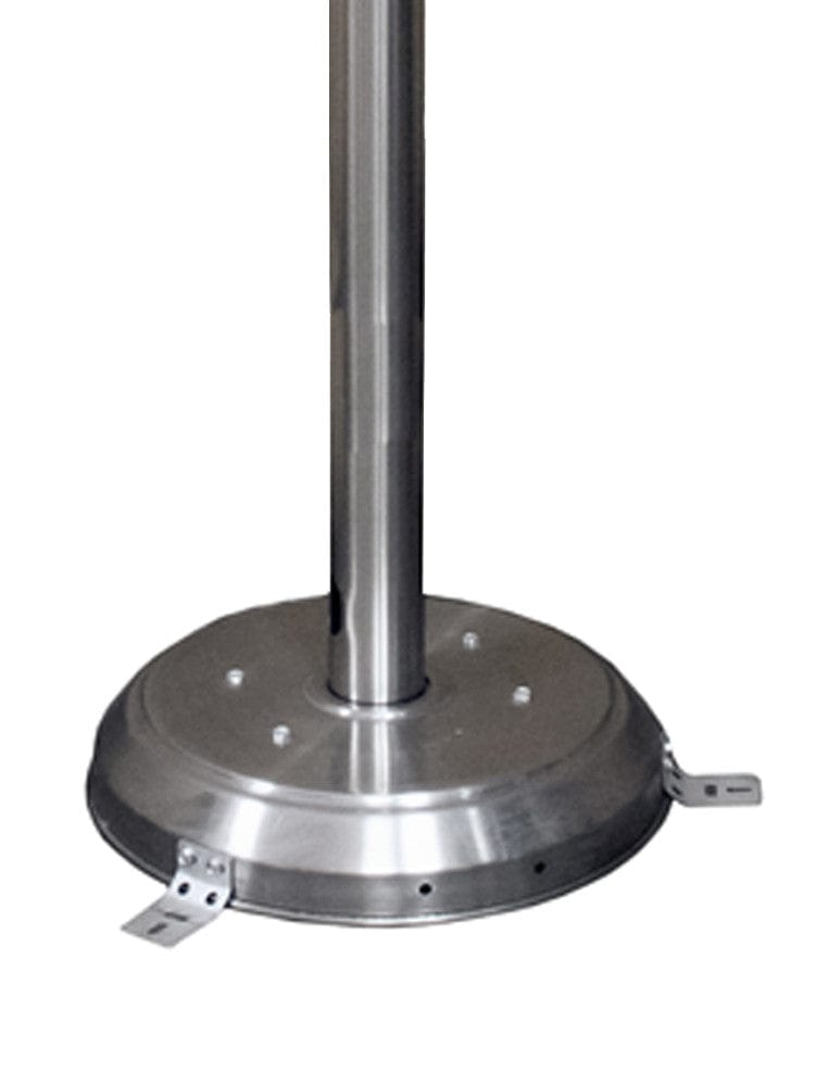 85" Natural Gas Outdoor Patio Heater in Stainless Steel - Outdoor Art Pros