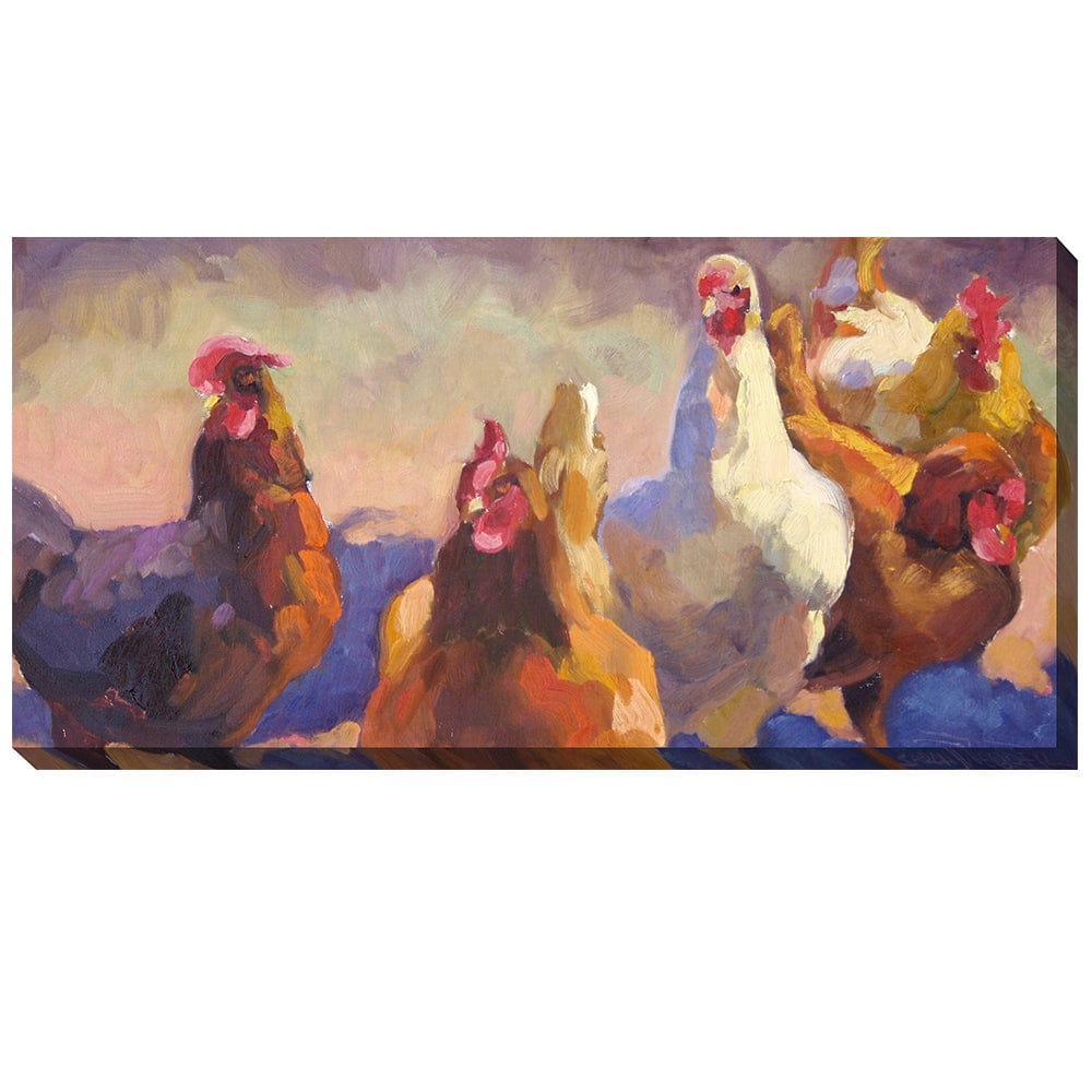Early Bird Special Outdoor Canvas Art - Outdoor Art Pros