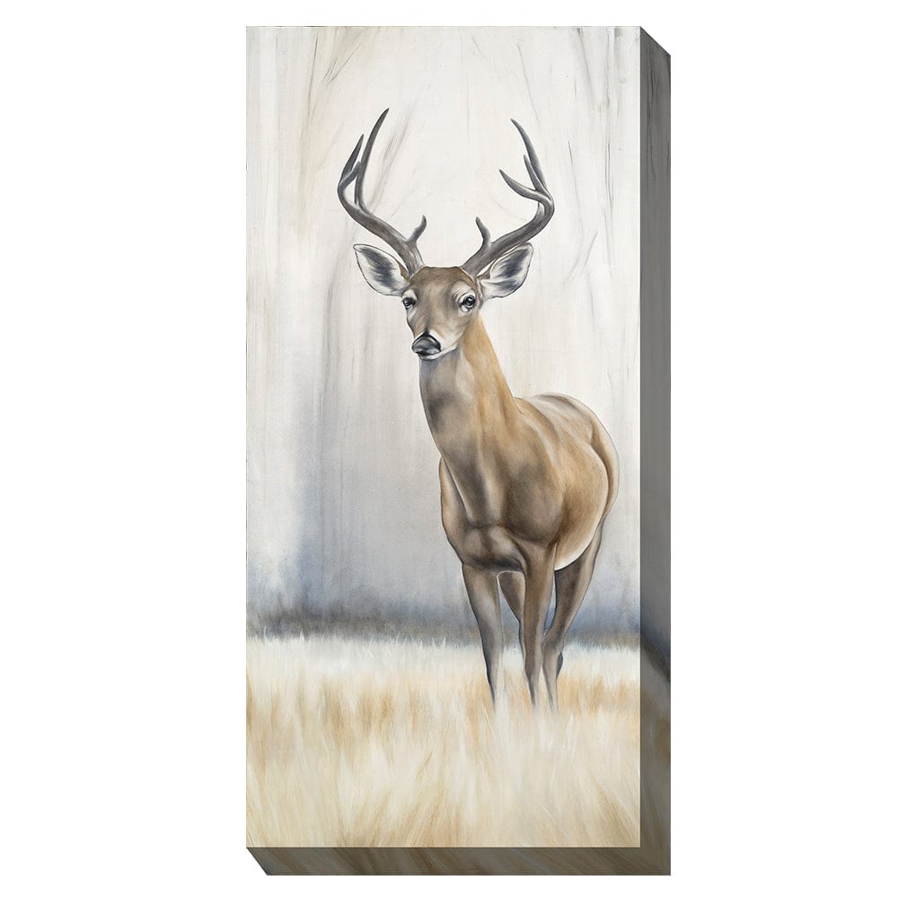 Eight Point Deer Outdoor Canvas Art - Outdoor Art Pros