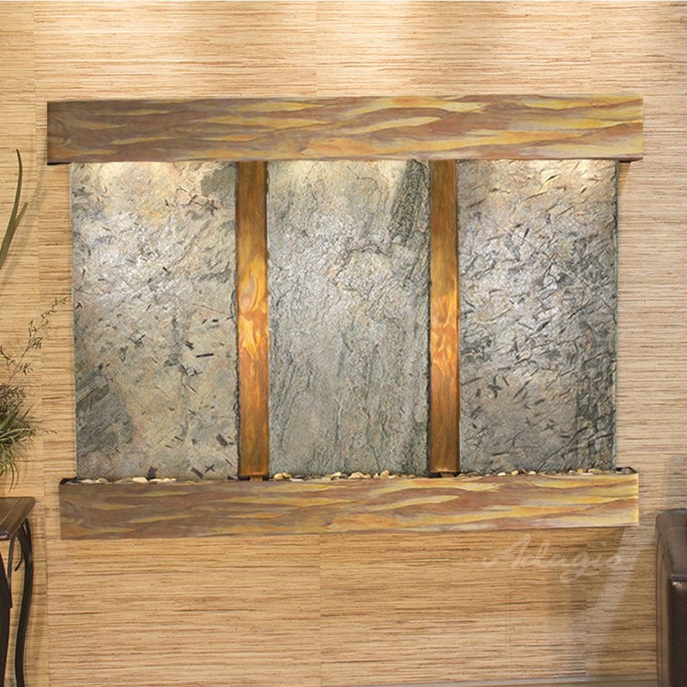 OlympusFalls-GreenSlate-RusticCopper-SquaredCorners - Outdoor Art Pros